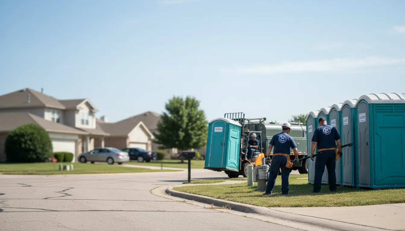 Porta Potty Rental in Fairmont, MN near me